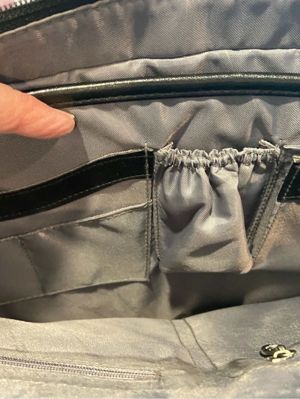 Black Men's Briefcase Bag - Unbranded